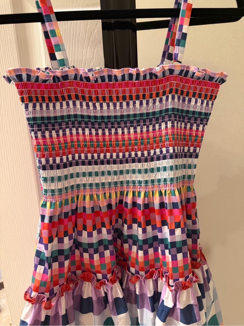 Hill House Seraphina Mini in Multicolor Gingham - Picture 9 of 12